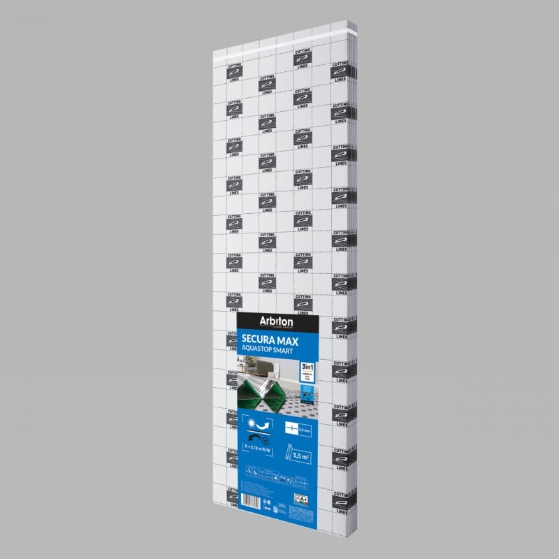 ARBITON SECURA MAX AQUASTOP SMART 5mm(5,5m2/PAK)